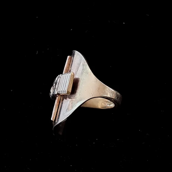 Community Large silver Ring - Picture 7 of 10